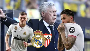 Ancelotti sin sorpresas, los titulares del Real Madrid para recibir a Sergio Ramos