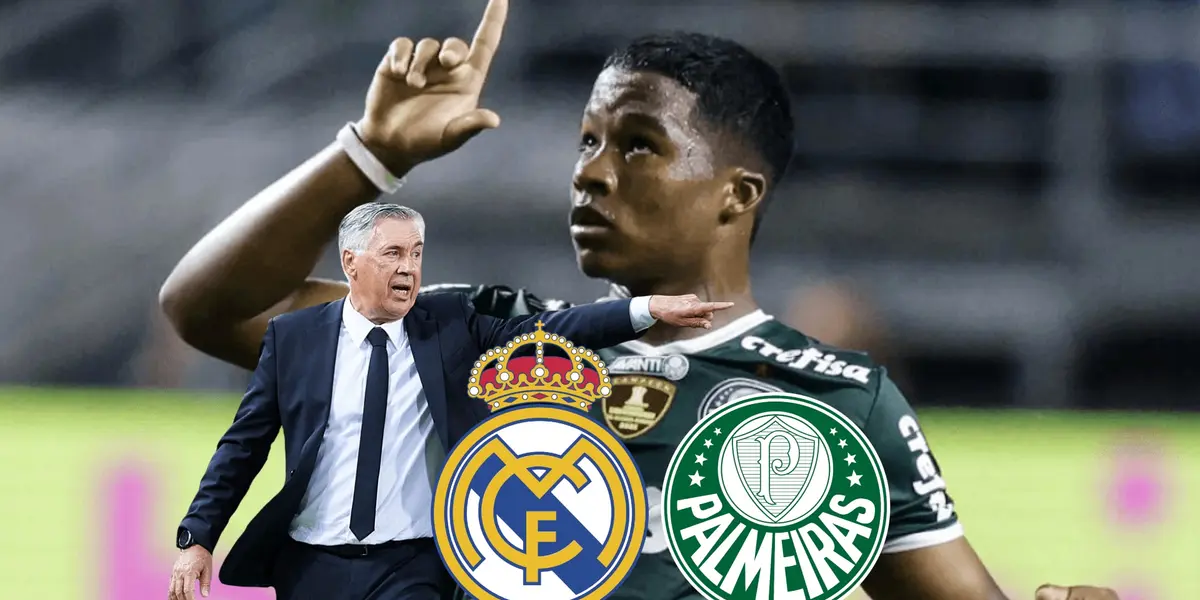 Ancelotti y Real Madrid no quieren, el pedido de Palmeiras con Endrick