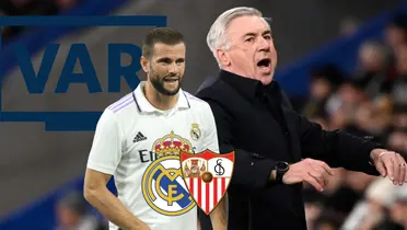 Con enojo de Ancelotti, la polémica en contra del Real Madrid contra el Sevilla