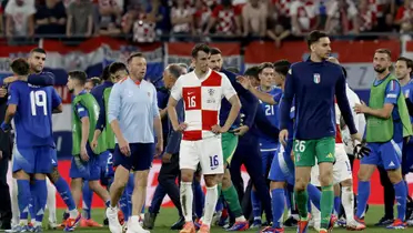 Croacia se lamenta el empate ante Italia. (Foto: EFE)