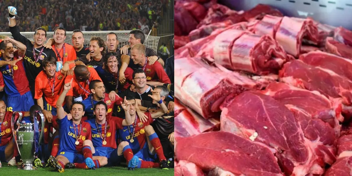Es una de las más grandes figuras que el Barça puede tener y ahora tiene su propia carnicería