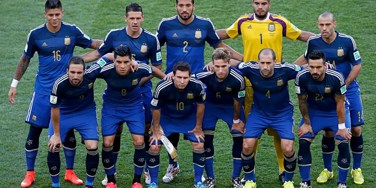 Este fue el once inicial que sacó Argentina en la final del Mundial de Brasil en 2014