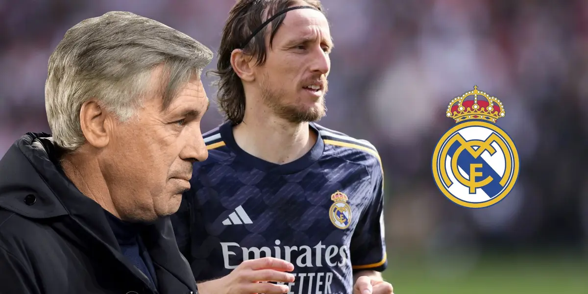 Juega poco en Real Madrid, la increíble oferta de Carlo Ancelotti a Luka Modrić