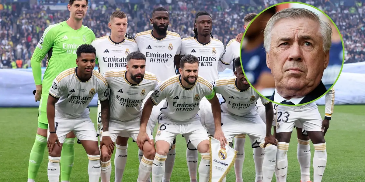 La alineación del Real Madrid en la final de la Champions.