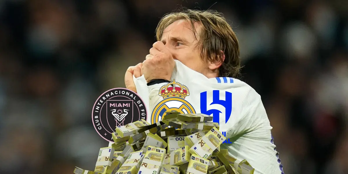 Lo siguen queriendo, la millonaria oferta que rechazó Modrić por amor al Real Madrid