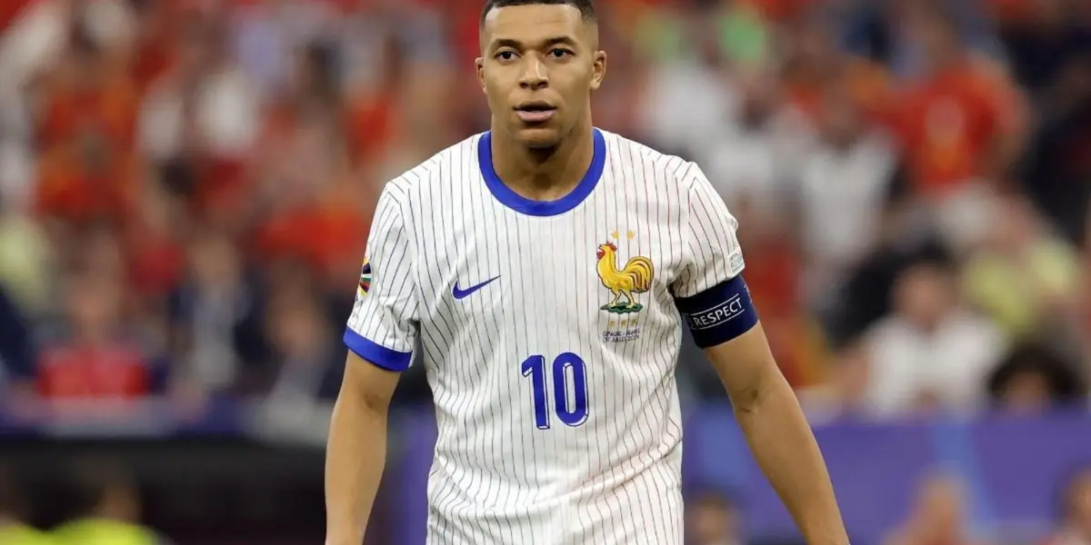 Mbappé en el partido ante España por la Eurocopa. (Foto: EFE)