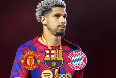 Mientras juega mal en Barcelona, la decisión de Araújo con Manchester United