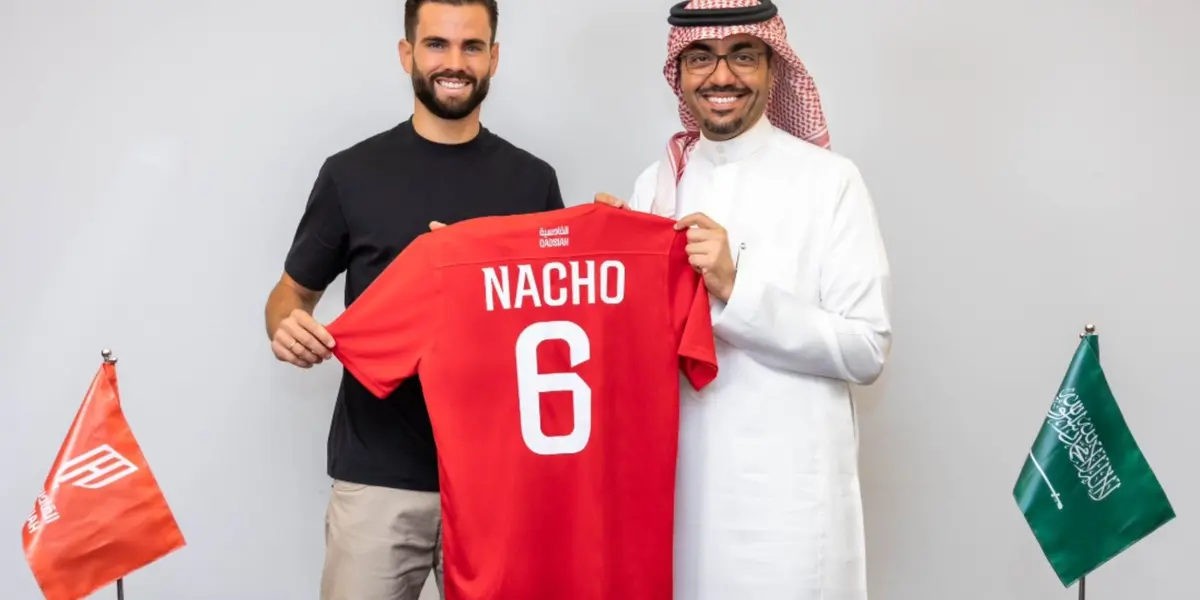 Nacho fue presentado en el Al Qadsiah de Arabia. (Foto: Al Qadsiah)