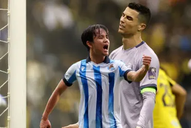 No quiere jugar con Cristiano Ronaldo, los millones que Kubo rechazo de Al-Nassr