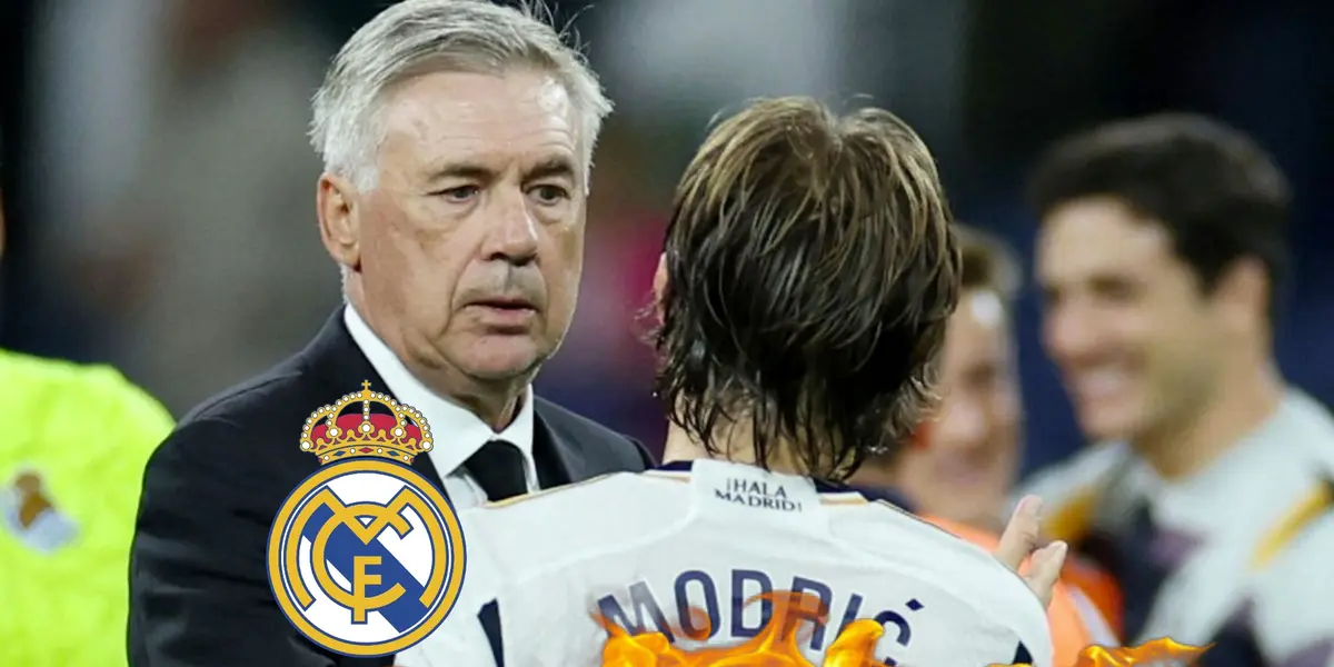 Problemas para Real Madrid y Ancelotti, el motivo que enoja a Luka Modrić