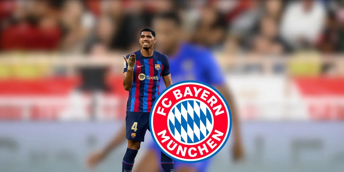 ¿Se olvidan de Araújo? El ex Barcelona de 60 millones que busca Bayern Múnich 