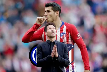 Sonríe Diego Simeone, el nuevo deseo y confesión de Morata en el Atlético de Madrid