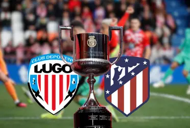Sorprenden a Simeone, en su debut por Copa del Rey, el Lugo iguala 1 a 1 con Atleti