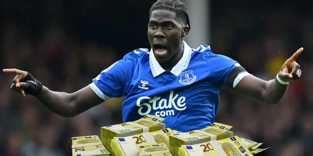 Barcelona quiere pagarlo 40 millones, el salario de Amadou Onana en Everton