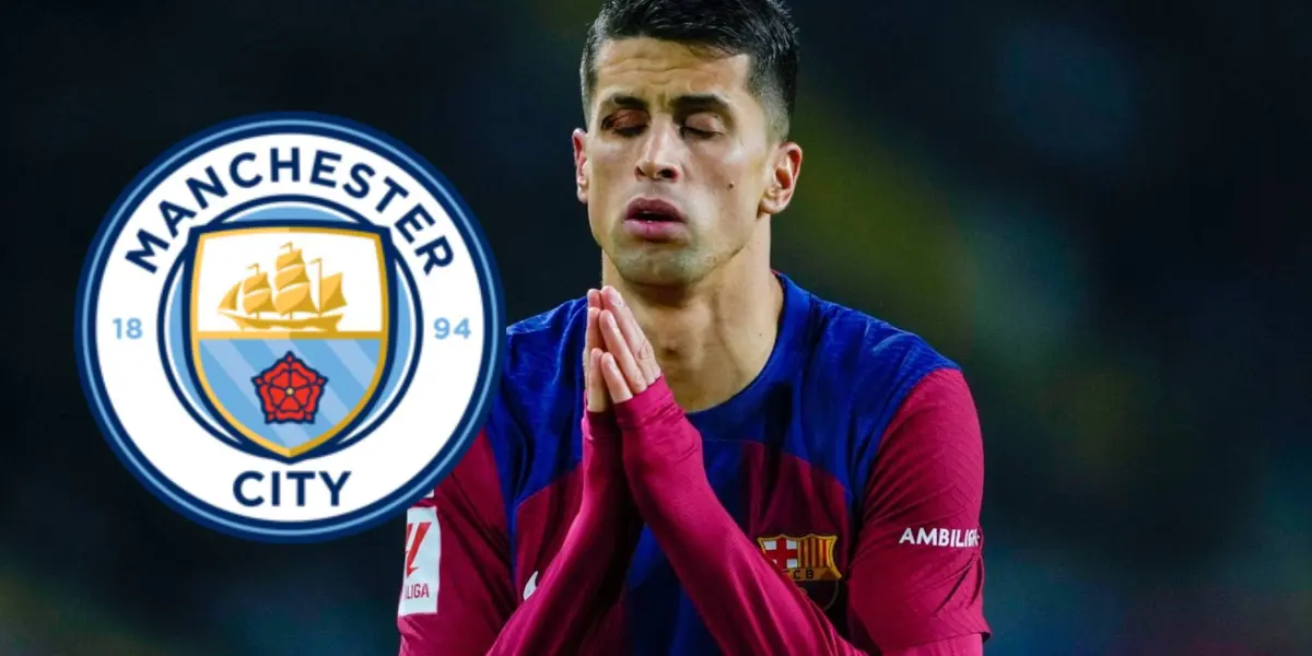 Cancelo con la camiseta del FC Barcelona.