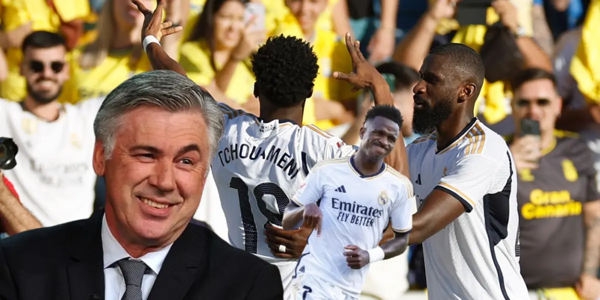 Con un gran Vinicius, Real Madrid es líder y Ancelotti defendió a un jugador