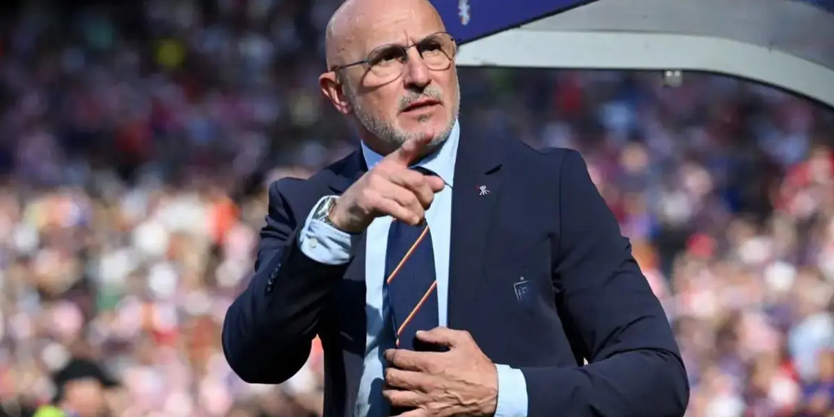 De La Fuente en el debut de la Eurocopa.