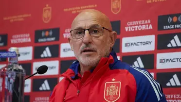 De La Fuente en rueda de prensa.