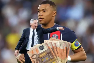 El club de la capital española tendría decidido el monto límite a pagar de salario por Mbappé.