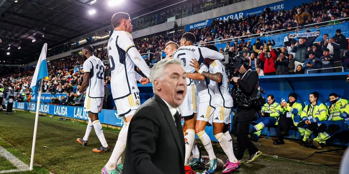 El partido fue sufrido para los de Ancelotti.