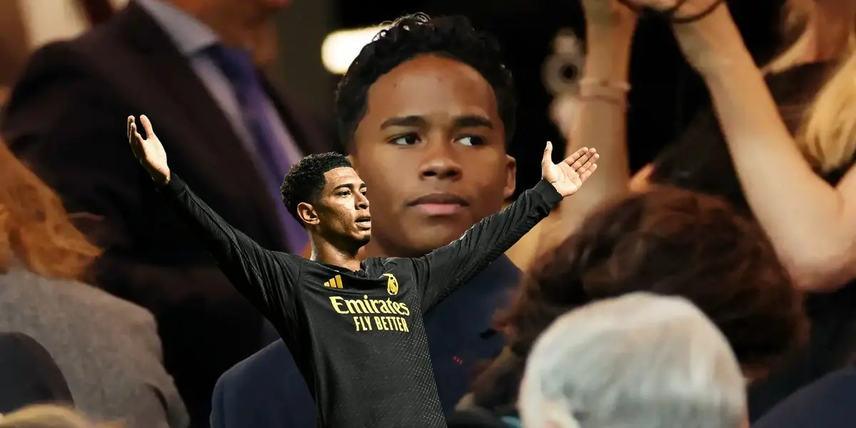 El Real Madrid tuvo la visita de Endrick en la victoria con amargo sabor de ayer por la noche.