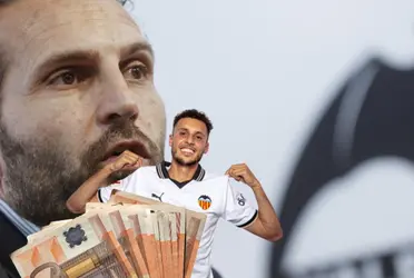 El Valencia ya prepara el partido contra el Almería y disfruta de una de sus joyas.
