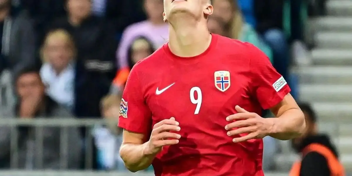 Erling Haalan reveló sentirse bajo presión tras atravesar tres partidos sin marcar en el Manchester City.