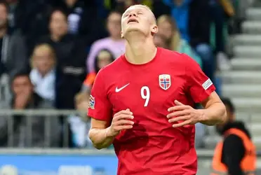 Erling Haalan reveló sentirse bajo presión tras atravesar tres partidos sin marcar en el Manchester City.