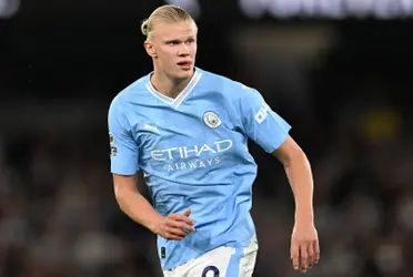 Erling Haaland, futbolista del Manchester City, es objetivo del Real Madrid