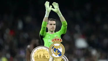 Fue el héroe de la Champions, las monedas que gana Lunin en Real Madrid