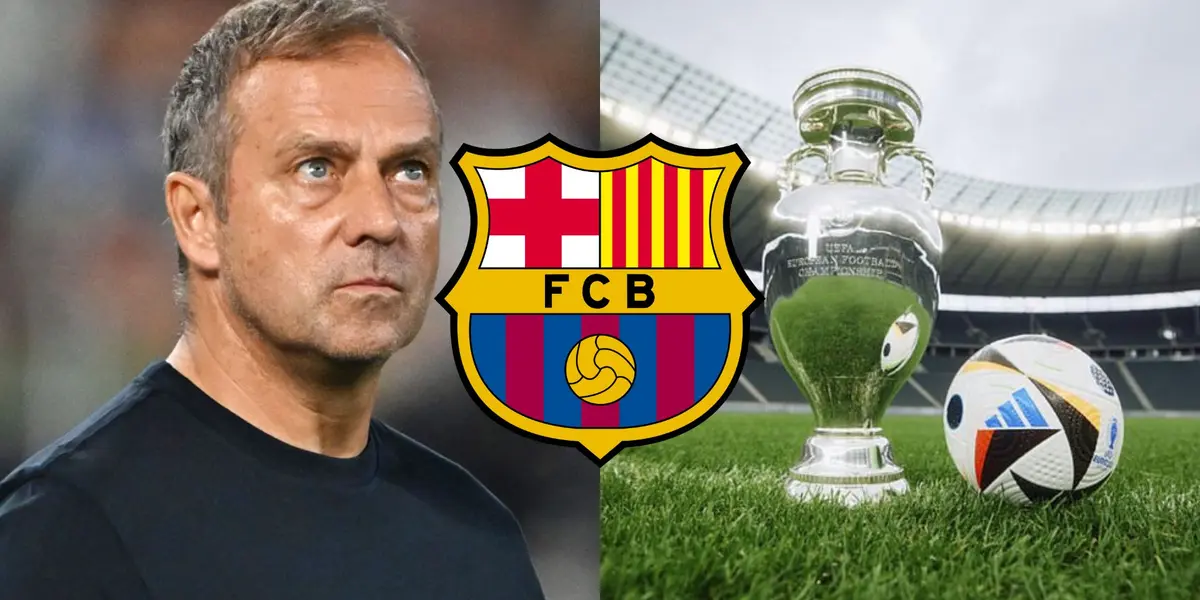 Hansi Flick preocupado.