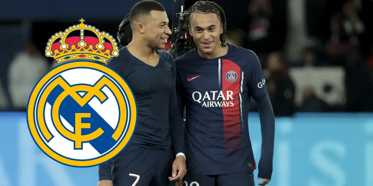 Kylian Mbappé junto a su hermano Ethan en el PSG. (Foto: Getty Images)