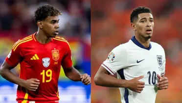Lamine Yamal y Jude Bellingham con la camiseta de sus selecciones. (Foto: collage)