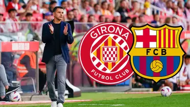 Michel dirigiendo al Girona. (Foto: La Razón)