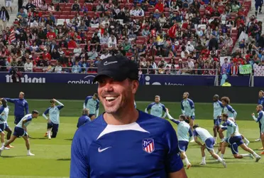 Mientras dio pistas al Girona, la buena noticia que recibió Simeone en el Atleti