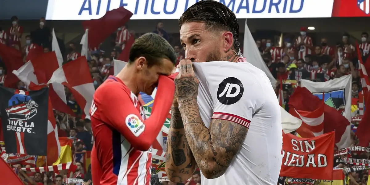 Mientras la afición abuchea a Ramos, el increíble fallo de Griezmann en Atlético