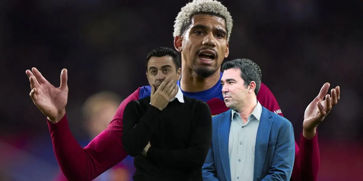 Mientras lo quiere el Bayern Múnich, lo que le hizo Araújo a Xavi y al Barcelona