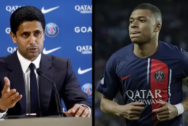Nasser Al Khelaïfi y Kylian Mbappé, la historia de nunca acabar