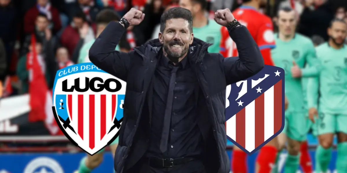 Ni Depay ni Correa, el destacado por Diego Simeone en el triunfo de Atleti vs Lugo