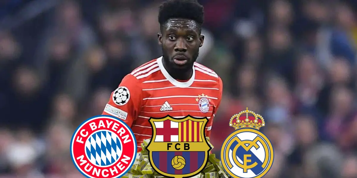 Real Madrid lo quiere y Barça está atento, los millones que pide Alphonso Davies