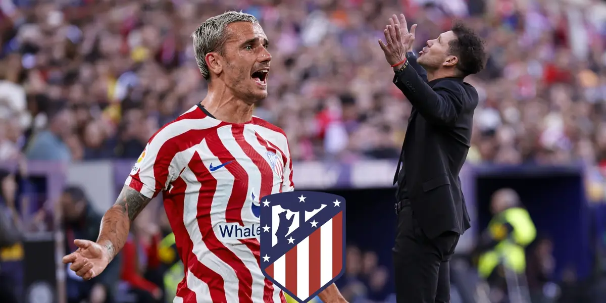 Sonríe Diego Simeone, el gran gesto de Griezmann en Atlético de Madrid
