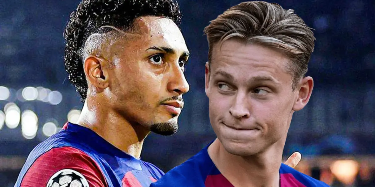 Tras el error de Raphinha con João Félix, la reacción de Frenkie de Jong