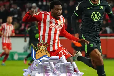 Vale 12 millones, el goleador que la Real Sociedad quiere para la Champions