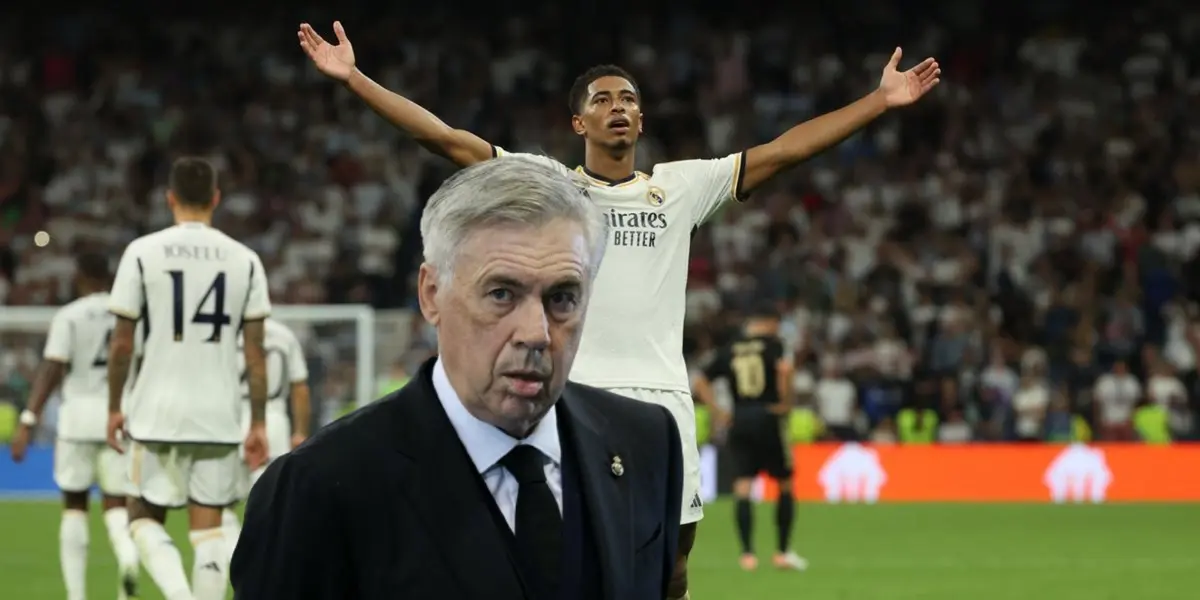(Video) Con polémica, Ancelotti cambia al Real Madrid y Bellingham vuelve al gol