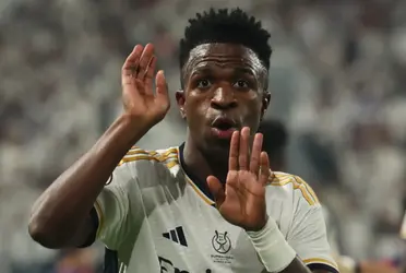 (Video) Nadie lo había visto, lo que hizo Vinicius antes de enfrentar a Barça