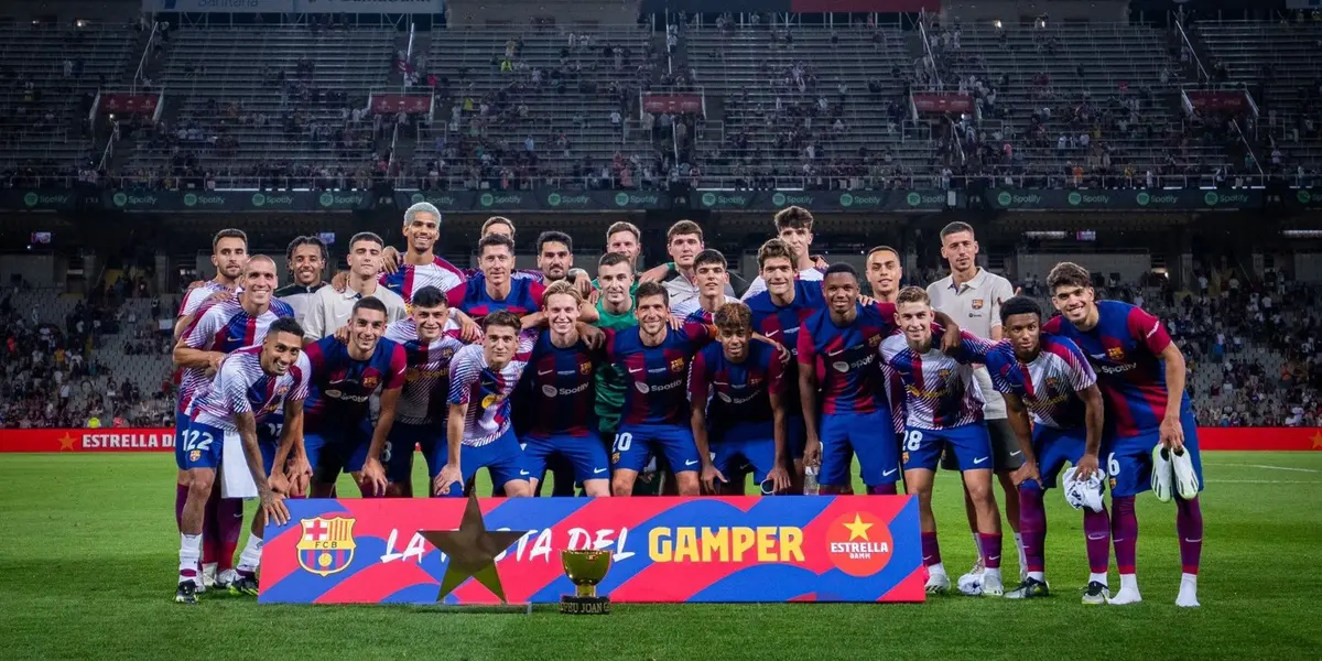 Xavi sorprendió a todos cuando en el segundo tiempo le dio rodaje a un jugador que parecía que esta misma semana se iba del club. Ademas de ingresar hizo un gol clave.