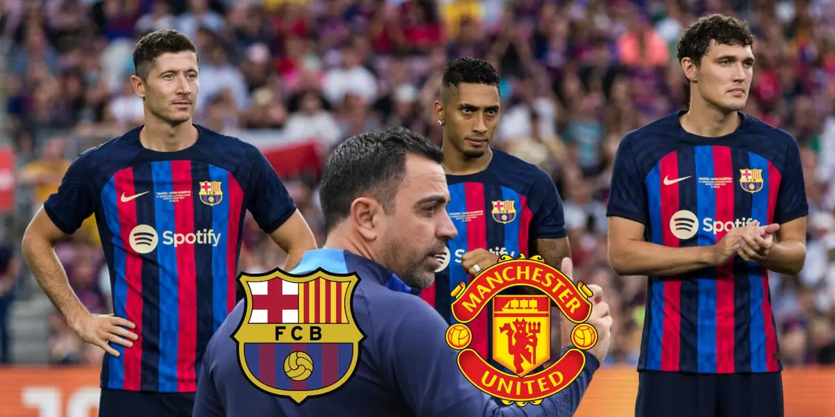 Decepcionó a Xavi por problemas físicos, el United quiere a un jugador del Barça