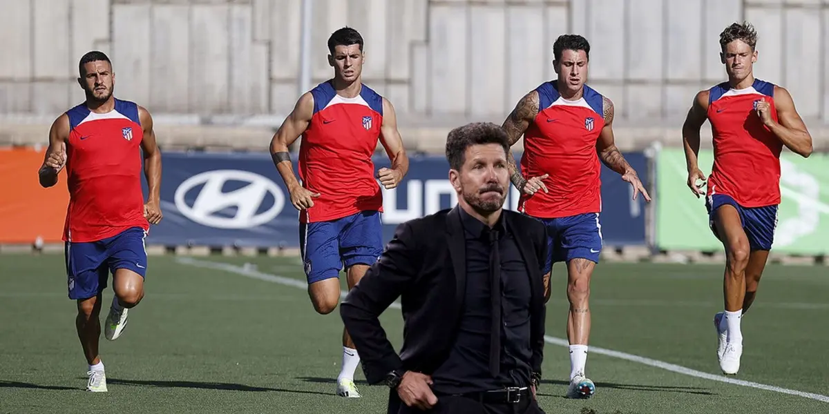 El Atlético vuelve a los entrenamientos pensando en el partido contra el Valencia.