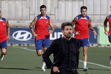 El Atlético vuelve a los entrenamientos pensando en el partido contra el Valencia.