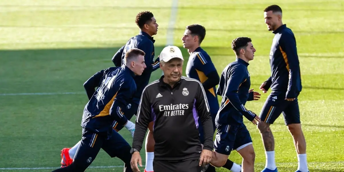 El Real Madrid se ha entrenado hoy pensando en la Champions.